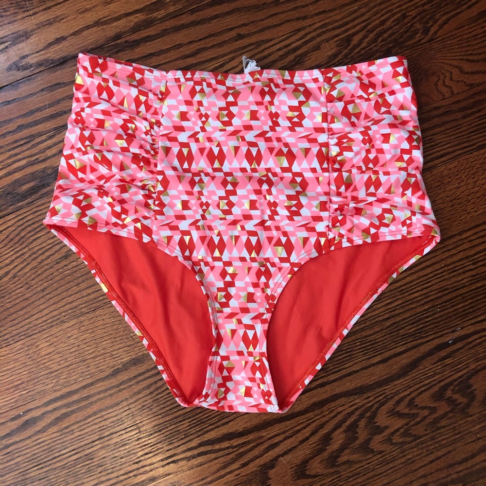 Aerie Printed High Waisted Bikini Bottoms